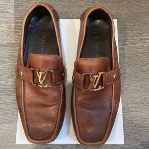 Authentic Louis Vuitton men loafers